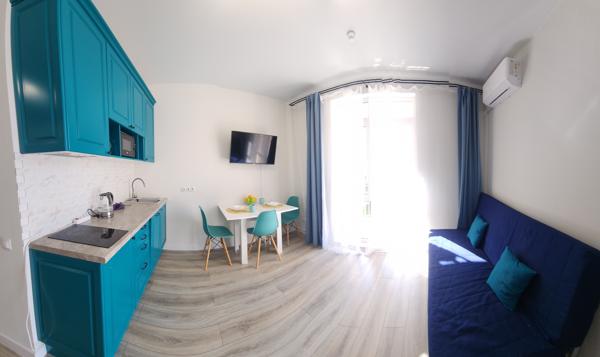 Апартаменты на 3 гостей в Сукко по адресу Мирная 9 к1 лот 857